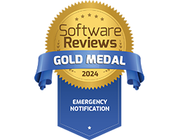 Gold Medallist for Emergency Notification