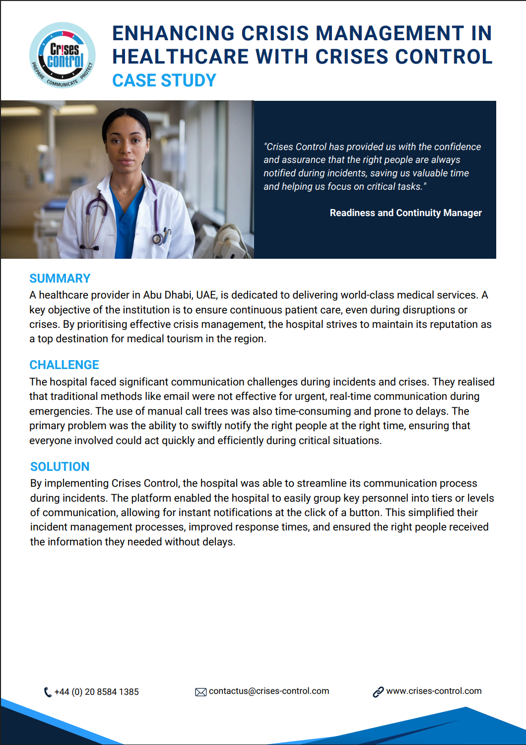 Healthcare Incident Management